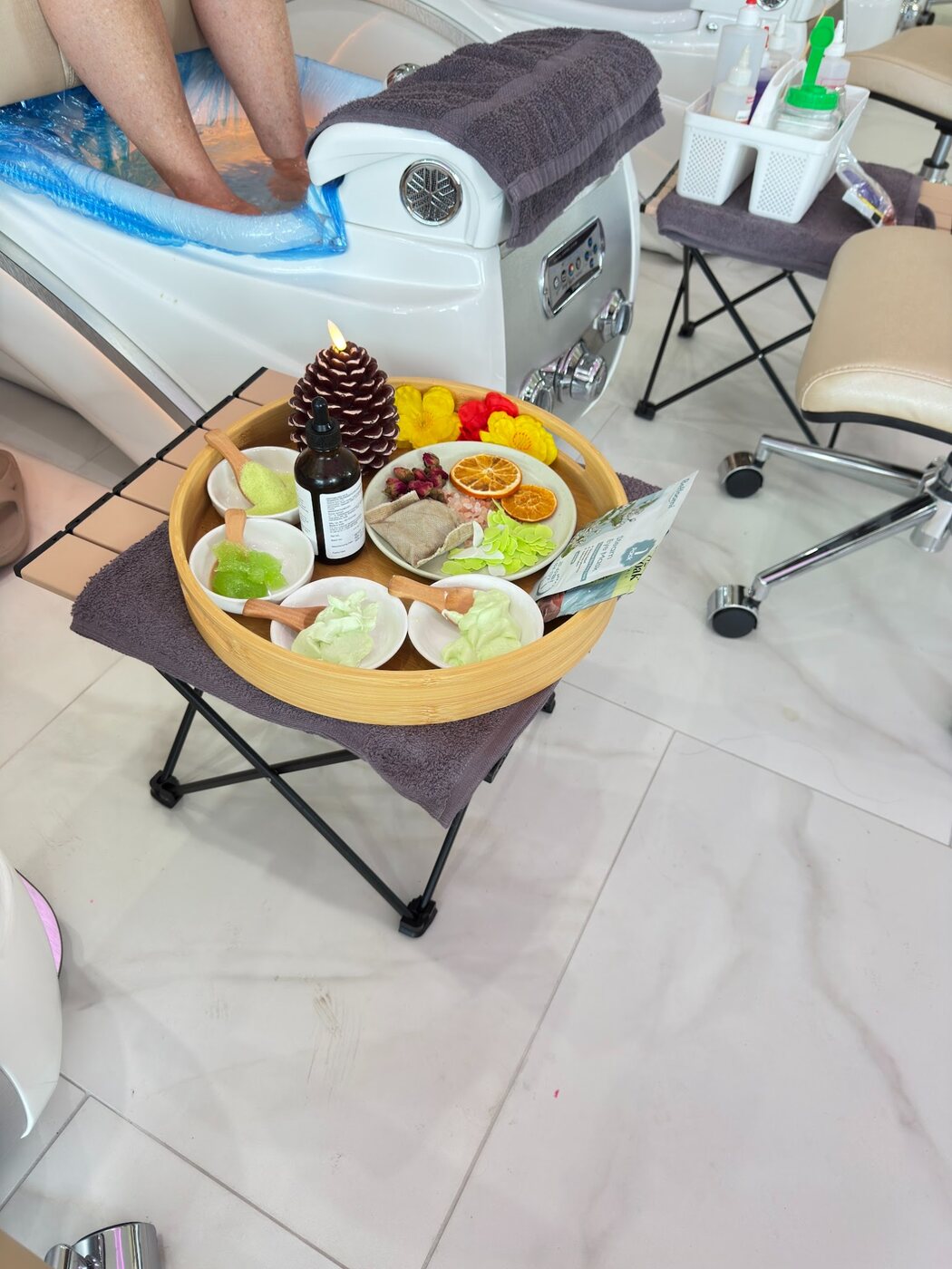 Modern nail look created at Lumi Nails